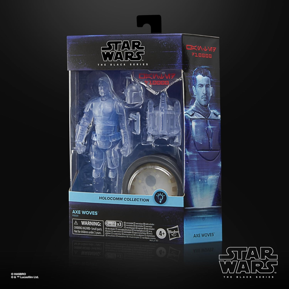 【幫長選物所】美版／孩之寶Hasbro／星際大戰／STAR WARS／6吋黑標／發光系列／阿克斯沃夫斯Axe Woves-細節圖4