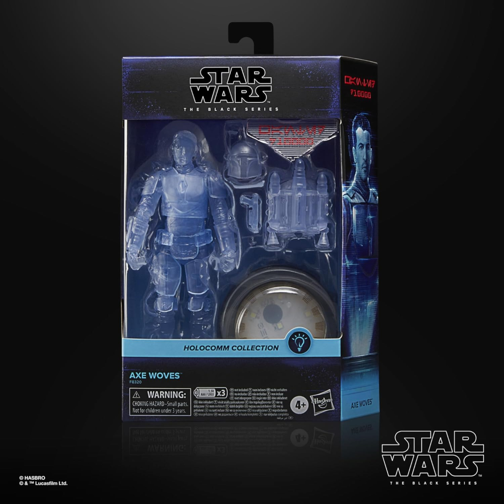 【幫長選物所】美版／孩之寶Hasbro／星際大戰／STAR WARS／6吋黑標／發光系列／阿克斯沃夫斯Axe Woves-細節圖5