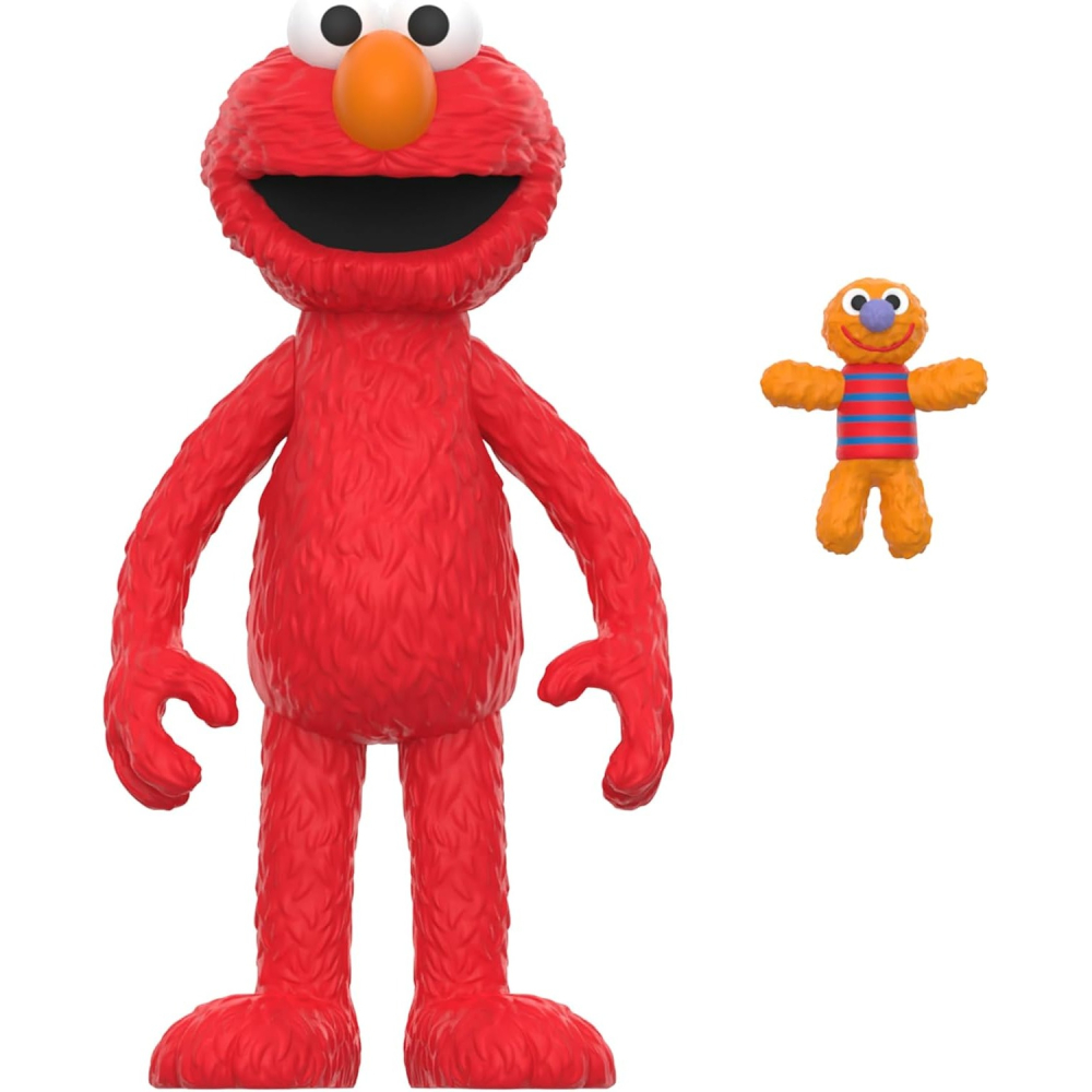【幫長選物所】美版／Super7／芝麻街／Sesame Street／Elmo／艾蒙／3.75吋吊卡-細節圖2