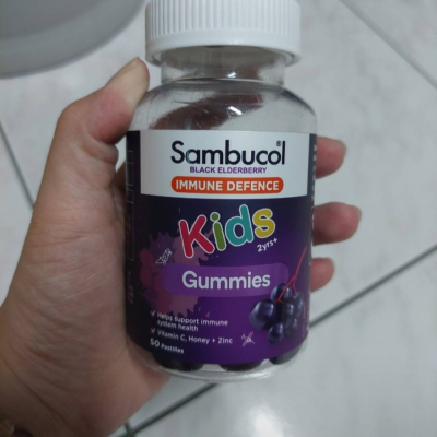澳洲 Sambucol-神奇黑接骨木 維他命C+鋅軟糖50粒