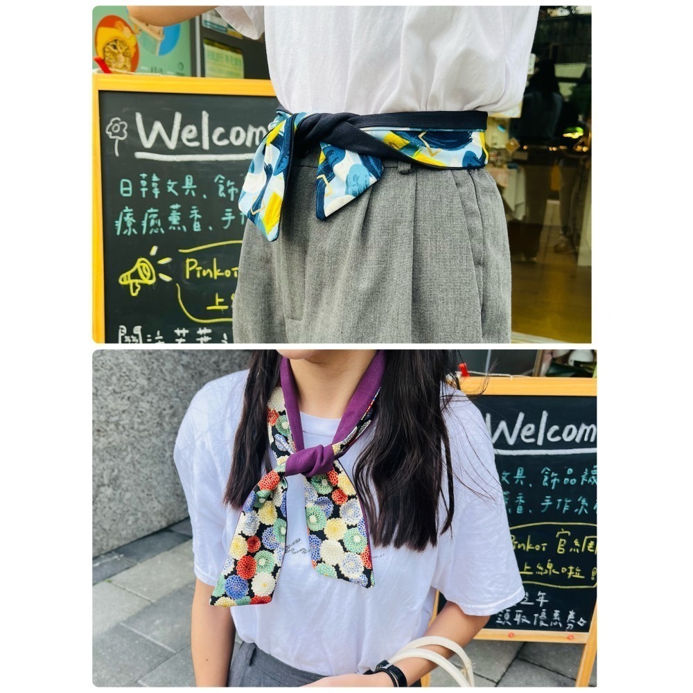 可塑形髮帶-深藍富士山-細節圖5