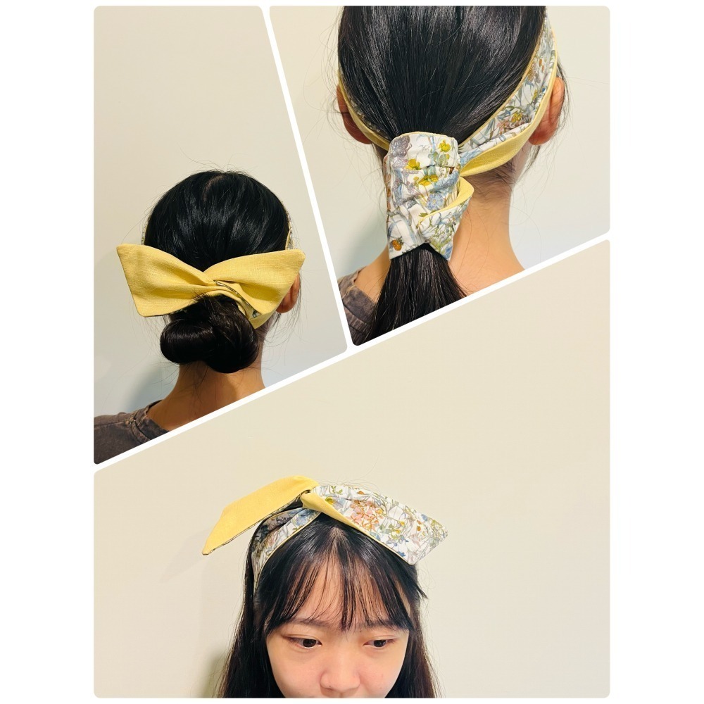 可塑形髮帶-深藍富士山-細節圖6