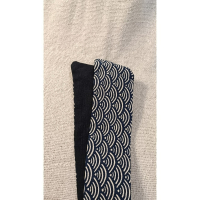 可塑形髮帶-藍青海波紋