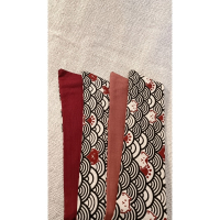 可塑形髮帶-貓咪青海波紋