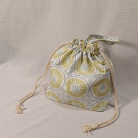 小束口袋-檸檬片