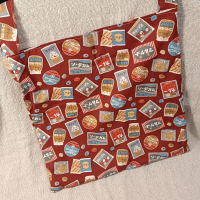 方形揹袋-日本零食