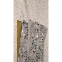 可塑形髮帶-田園花花草草灰