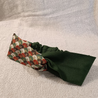 交叉款髮帶-日本風扇形 L碼