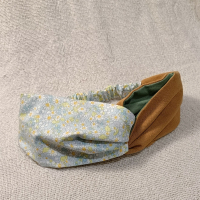 交叉款髮帶-藍雛菊 S碼