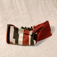 交叉款髮帶-規律 S碼