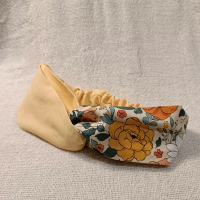 交叉款髮帶-繁花 S碼