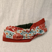 交叉款髮帶-玫瑰 S碼