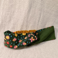 交叉款髮帶-下雨的花園 M碼