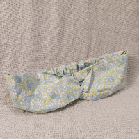 交叉款髮帶-藍雛菊 M碼