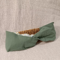 交叉款髮帶-藍雛菊 M碼