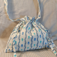 大肩揹束口袋-冰花