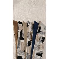 可塑形髮帶-棕貓咪毛線