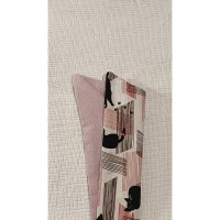 可塑形髮帶-粉貓咪毛線