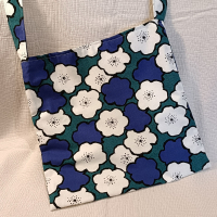 方形揹袋-六瓣大白花