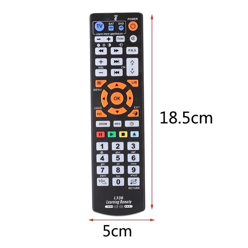 L336 全學習型遙控器 copy42鍵   紅外線遙控器 可複製 電視 機上盒 第四台 DVD-細節圖2