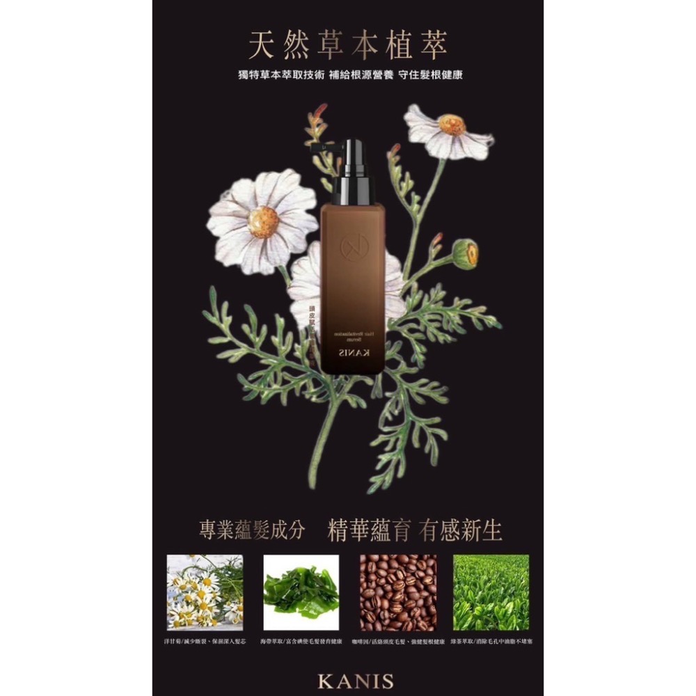 降價 量多價可議 可妮絲 Kanis 的淨化平衡洗髮露 水潤香氛洗髮露 豐盈多肽髮膜 頭皮賦活養護精華液-細節圖6