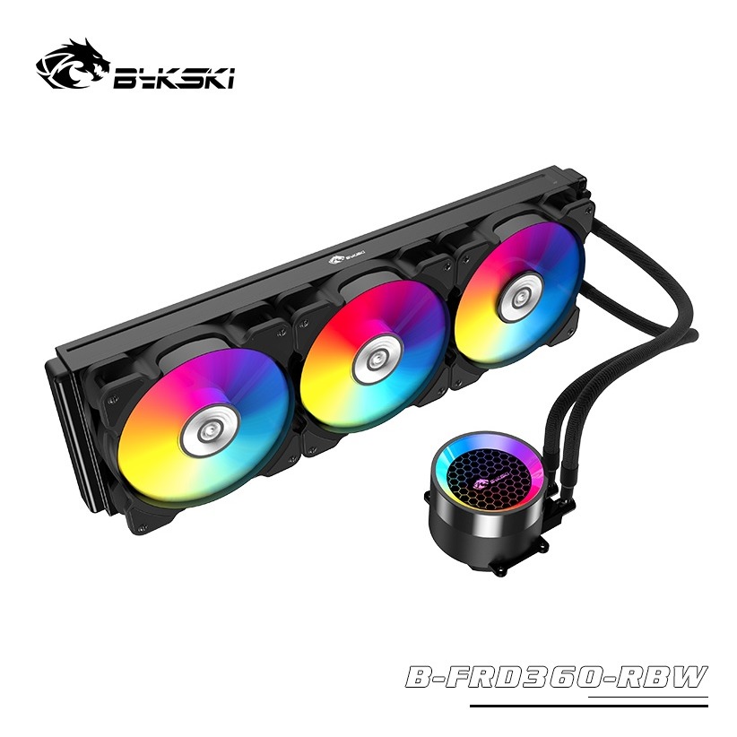 [全新]Bykski BY-BRD-360R 一體式CPU水冷散熱器@@RGB 360水冷