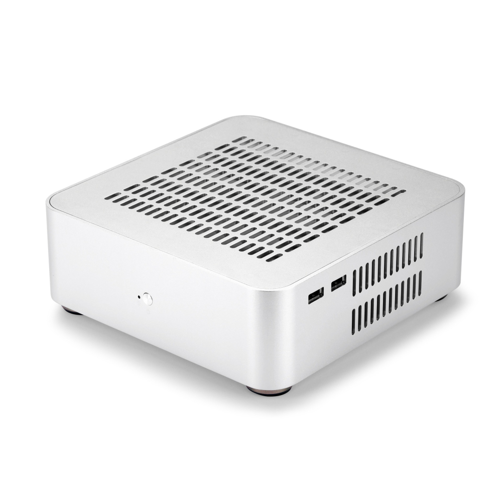 [全新]mini ITX 全鋁 黑色 機殼@台南可面交@USB3.0*2 散熱優到不要不要!!-細節圖3