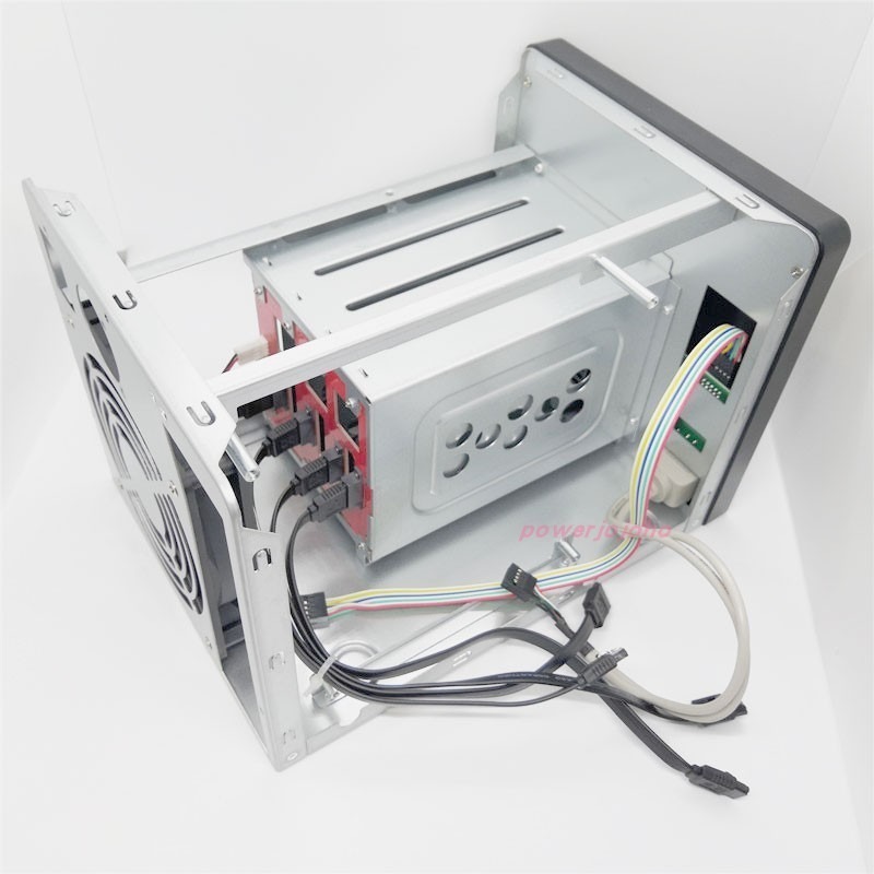 [全新]NAS 電腦 ITX 機殼4 bay熱拔插@台南可面交@Synology 群暉 QNAP 威聯通-細節圖2