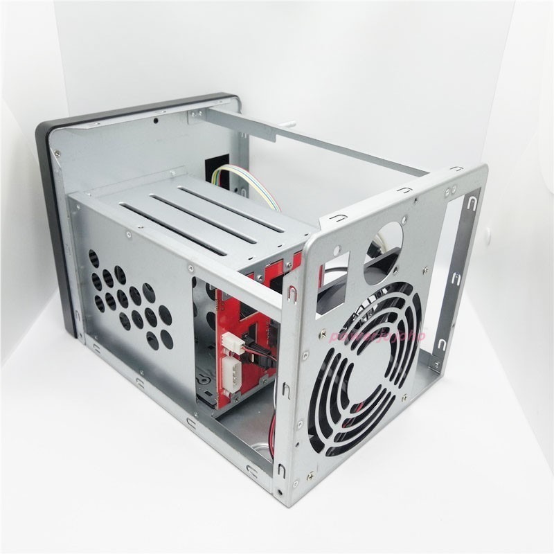 [全新]NAS 電腦 ITX 機殼4 bay熱拔插@台南可面交@Synology 群暉 QNAP 威聯通-細節圖3