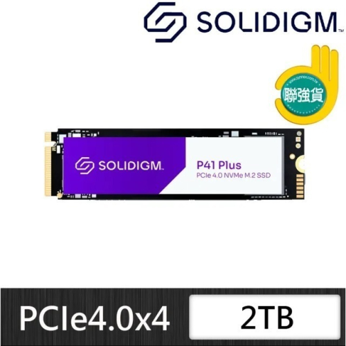 [全新] SOLIDIGM P41 PLUS 2TB SSD 固態硬碟@台南可面交@PCIe Gen4x4
