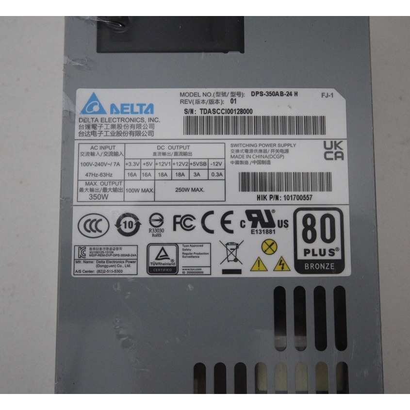 [全新]Delta 台達 DPS-350AB-24H 350W flex電源@台南可面交@80plus 白牌-細節圖2