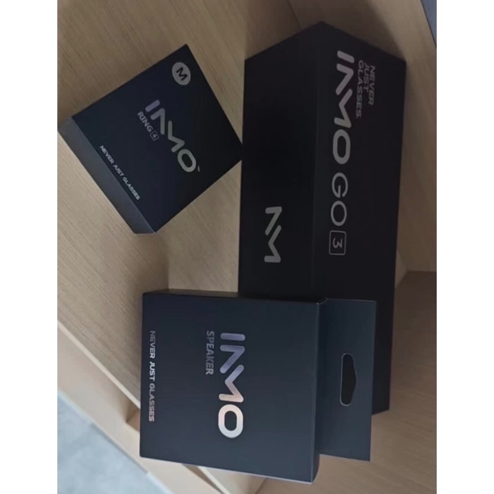 現貨 inmo GO3 全套 戒指+音響 3件套 AR智能眼鏡全新未拆封