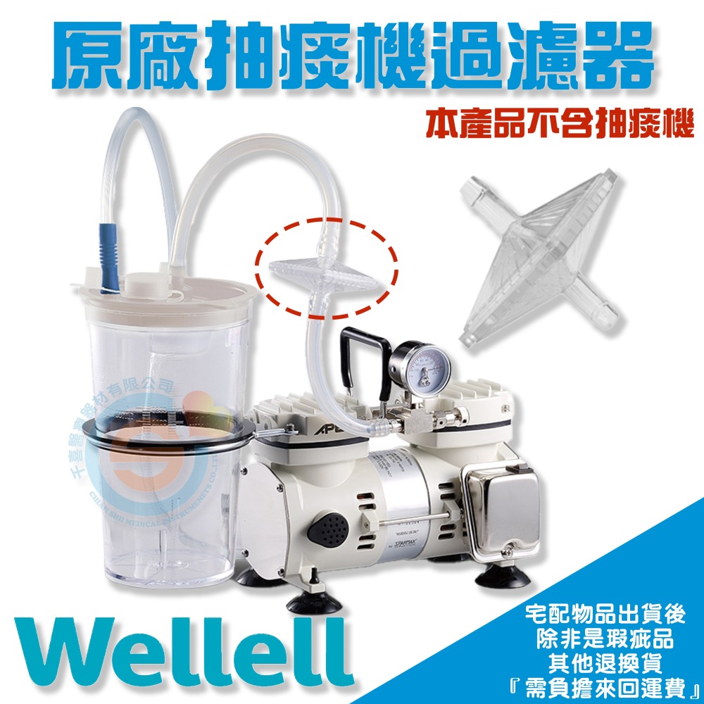 APEX 雃博 抽痰機收集瓶1750CC 800cc  雃博抽痰杯 福康抽痰機專用飛碟過濾器 外科接管 抽痰機耗材-細節圖2