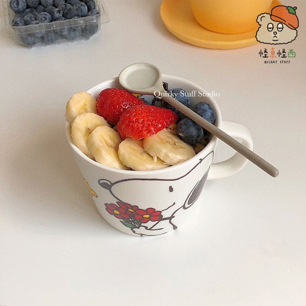 韓國粗陶直柄勺/咖啡勺/攪拌勺/甜點湯匙🥄-細節圖6