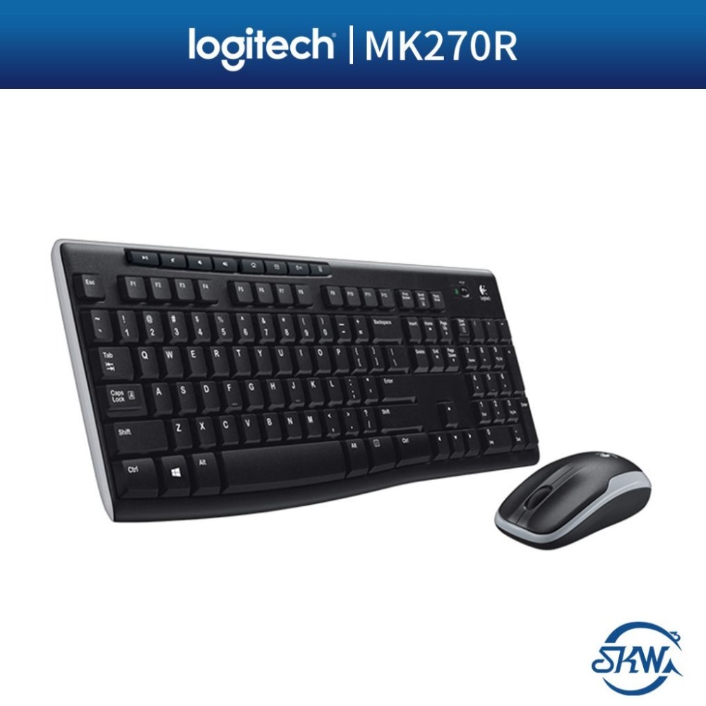 【高雄實體門市】羅技Logitech MK220/MK270R無線 鍵盤滑鼠組-細節圖3