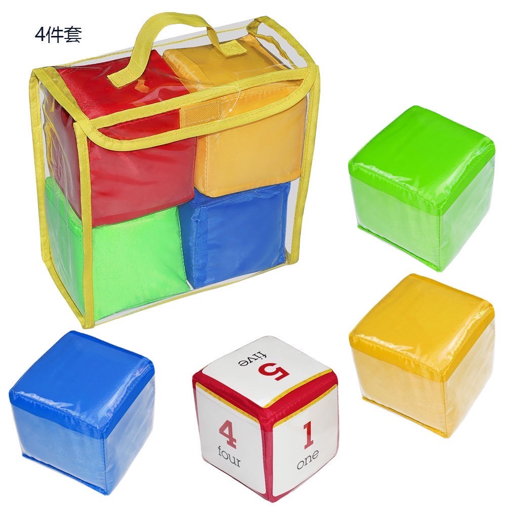 ￼插卡骰子組（含透明袋）骰子教具 可擦卡骰子、骰子玩具 骰子 空白卡 骰子教材-細節圖2