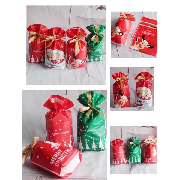 聖誕禮品袋 聖誕包裝袋 聖誕小物袋 聖誕精品袋 聖誕禮物袋 聖誕糖果袋 聖誕包裝袋 聖誕襪 禮物袋-細節圖4