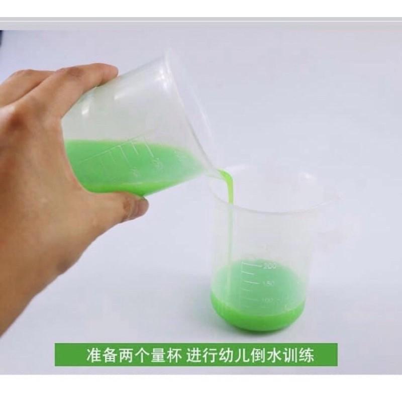 蒙式教具，水的轉移、早教班蒙氏滴管  蒙特梭利日常生活教具 水滴轉移 量杯教具 水的教材 水的教具 感官 景觀-細節圖2