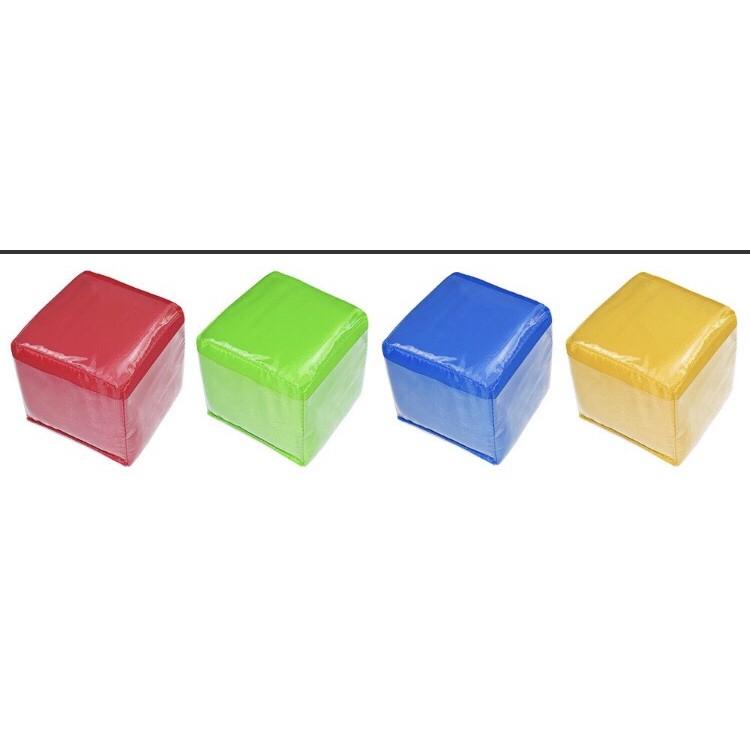 插卡骰子組（含透明袋）骰子教具 可插卡骰子 卡片骰子 骰子 空白卡片 空白卡-細節圖3