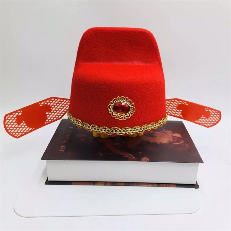 迎財神 財神爺帽 財神帽 狀元帽 春節教具 我是財神爺 狀元-細節圖3