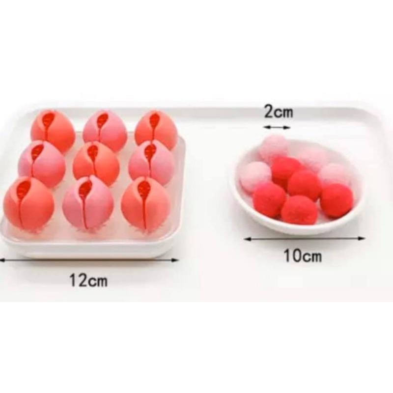 耐心教具 蒙氏教具⭐️手眼協調 木製二指捏賽球組、兩指捏桌遊-細節圖2