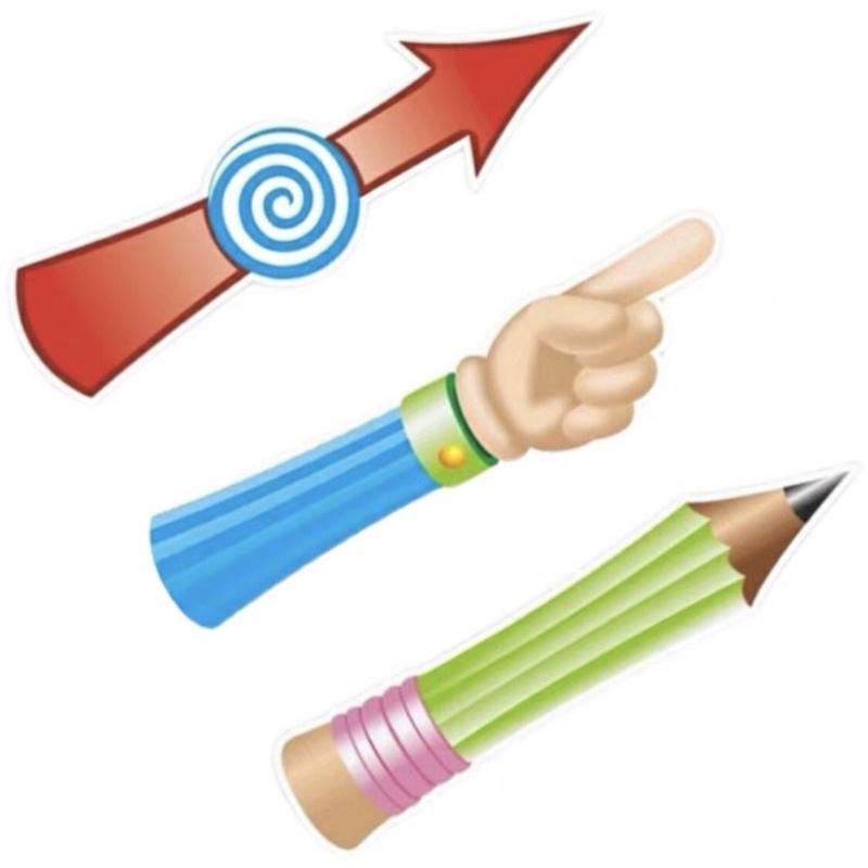 造型大款旋轉指針❤️背後有磁（箭頭、手指、鉛筆）轉盤大指針 磁性指針轉盤 指針轉盤-細節圖2