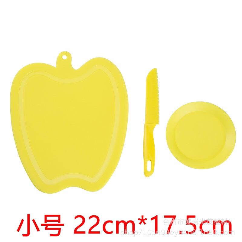 安全水果刀砧板組 啟蒙菜刀 安全刀 安全刀 安全刀 切菜組-細節圖3