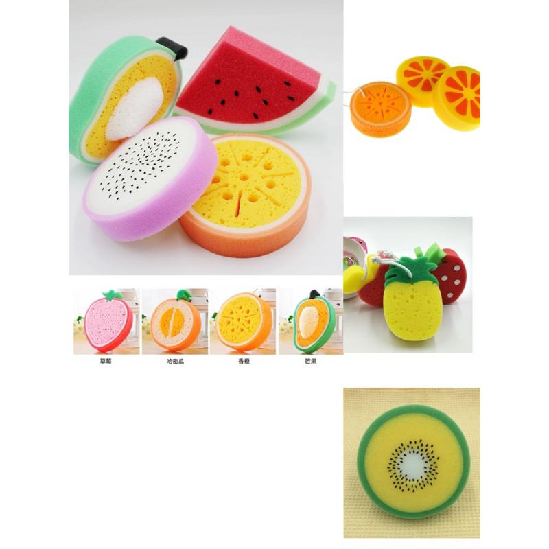 水果素材 壓壓水果 認識水果 水果教具 水果道具 水果教學 水果海綿 海綿 擠壓水果-細節圖3