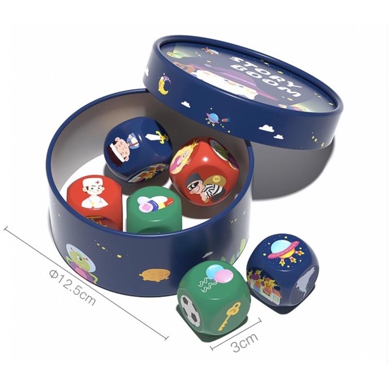 故事骰子 透過擲出骰子的內容 想像力自編故事，訓練孩子口語表達能力 語詞認知 團康系列 故事骰子 語言鍛鍊 骰子故事-細節圖4