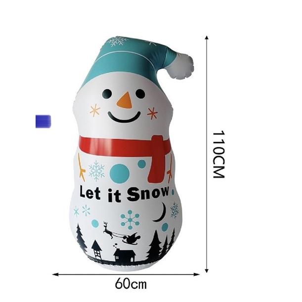 老公公 大型老公公 老公素材 老公公擺設 聖誕老公佈置 雪人 不倒翁擺設 老公公擺設-細節圖4