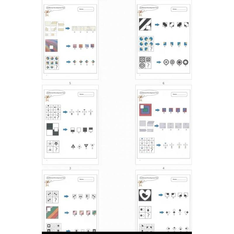 幼兒邏輯推理空間感訓練 觀察力邏輯思維訓練  邏輯推理空間感 瑞文測試 智力測驗-細節圖6