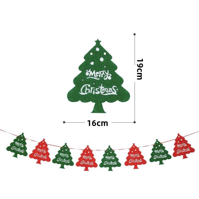 聖誕道具 布織布款聖誕拉旗🎄聖誕佈置拉旗（布織款）隨機1個一組 聖誕拉旗 聖誕布織布款 聖誕掛旗 聖誕大佈置-細節圖5