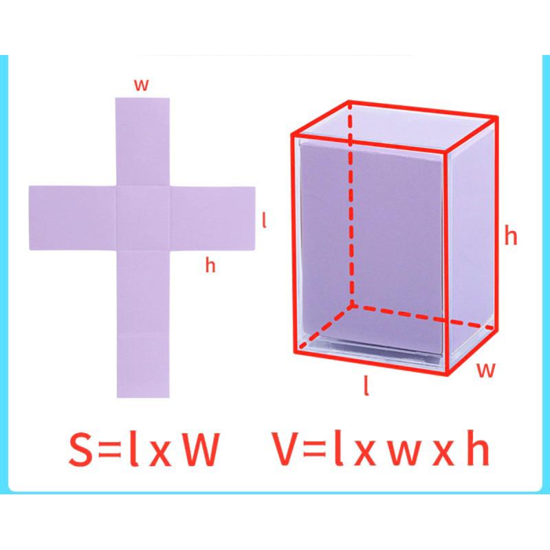 幾何教學 幾何圖形模型展開八件組數學面積 8件組幾何圖 立體形狀認知 形狀教學 數學體積 錐的認識  幾何圖形展開-細節圖3