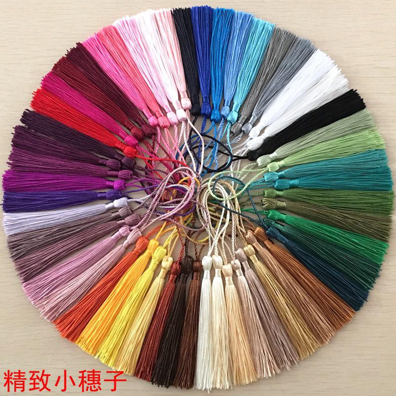 彩色流蘇；隨機30條不挑色 彩色流蘇；隨機25條不挑色 流蘇 中國結材料包 彩色流蘇材料包 流蘇裝飾-細節圖2